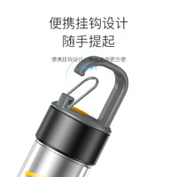 微笑鲨 SMILING SHARK多功能强光手电筒户外露营暖光氛围灯小便携可充电长续航随身迷你