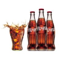 可口可乐 Coca-Cola可口可乐 Coca-Cola玻璃瓶200ml经典怀旧 可乐雪碧芬达 夏日清凉碳酸饮料 可乐2瓶 雪碧2瓶 芬达2瓶
