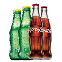 可口可乐 Coca-Cola可口可乐 Coca-Cola玻璃瓶200ml经典怀旧 可乐雪碧芬达 夏日清凉碳酸饮料 可乐12瓶+雪碧12瓶