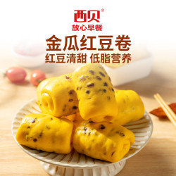 西贝 金瓜红豆卷/枣泥黄馍馍/390g等（