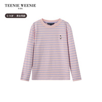 TeenieWeenie Kids小熊童装25年男女童休闲条纹长袖纯棉T恤打底衫