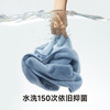 HOYO日本浴巾男士女抗菌A类不掉毛加厚速干大毛巾成人洗澡裹巾大浴巾 【7A级抗菌+A类】烟紫-毛浴巾