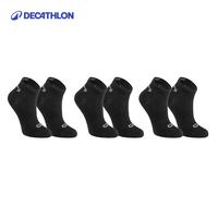 迪卡侬(DECATHLON)儿童袜子秋季防滑男童女童透气童袜短筒短袜中大童RUNA
