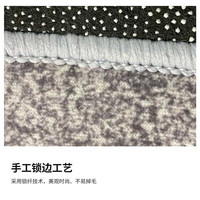 布迪思地毯客厅卧室ins北欧简约奶油风茶几轻奢高级感大面积满铺可 北欧145 140*200cm 茶几毯