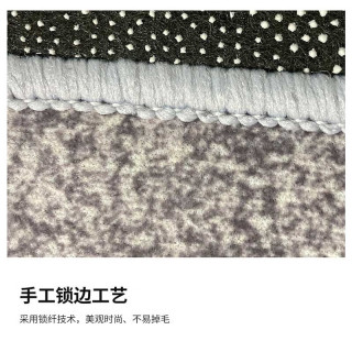 布迪思地毯客厅卧室ins北欧简约奶油风茶几轻奢高级感大面积满铺可 北欧145 140*200cm 茶几毯