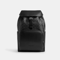 自营Coach Outlet Racer 背包(标志性设计)- 青铜色/炭灰色/黑