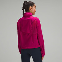 露露乐蒙lululemon丨Classic-Fit Ventilated 女士跑步经典剪裁通风夹克 LW4BYZS 野莓色 2XL /14
