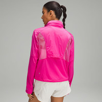 露露乐蒙lululemon丨Classic-Fit Ventilated 女士跑步经典剪裁通风夹克 LW4BYZS 音速粉 M /8