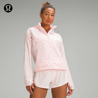 露露乐蒙lululemon丨Classic-Fit Ventilated 女士跑步经典剪裁通风夹克 LW4BYZS 草莓奶昔粉 M /8