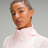 露露乐蒙lululemon丨Classic-Fit Ventilated 女士跑步经典剪裁通风夹克 LW4BYZS 草莓奶昔粉 XXS /2