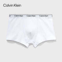 Calvin Klein CK童装男童四角内裤2件装儿童内裤套装防夹半包臀 亮白 130 /7