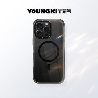 猿气「晶盾」适用iphone16promax手机壳超薄磁吸充电iphone16pro保护套简约不发黄16手机外壳 晶盾系列 | 磁吸充电【沙漠色】 iPhone 16 Pro