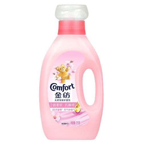 Comfort 衣物护理剂 2倍柔软升级版 元气粉樱 1kg