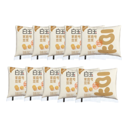 白玉 家庭号豆浆无糖500mL*10袋