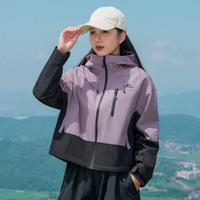 拓路者 Pioneer Camp春款山系连帽夹克外套女春季防风休闲户外软壳衣风衣个性潮流