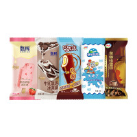 甄稀挚恋草莓巧乐兹四个圈伊大布丁多种口味组合雪糕25支