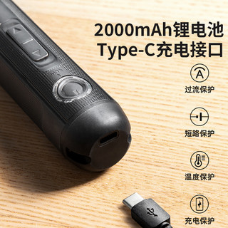 得力电动螺丝刀家用小型电批充电式电钻起子锂电螺丝批工具套装