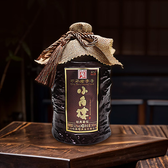 小角楼 川派浓香白酒 粮食酿造 52度 500mL 1瓶