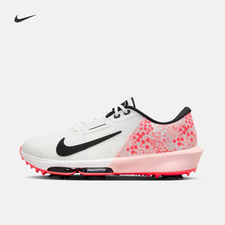 耐克（NIKE）NIKE INFINITY TOUR 2 男子高尔夫球鞋HJ4508 100山峰白/黑/绽放粉/亮深红 40