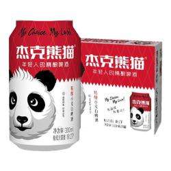 Jack Panda 精酿 白啤酒  1x6x330ml 包装 330ml