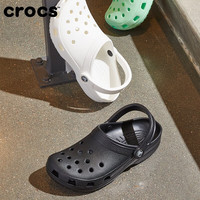 CROCS卡骆驰洞洞鞋男鞋女鞋夏季经典克骆格户外男士沙滩鞋凉鞋拖鞋 10001-001克骆格/黑色 37 -38(230mm) 经典克骆格/黑色 37-38(230mm)