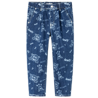 Levi's李维斯童装【萌宠奇遇记】夏季男童牛仔裤子儿童卡通梭织长裤  120 /56 【建议身高110-116cm】