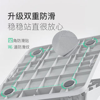 Keep拉筋板斜踏板小腿拉伸中考训练辅助提拉家用美腿拉筋凳 冰川灰 【升级】冰川灰