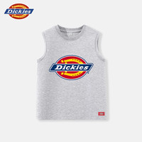 Dickies童装男童背心夏季儿童纯棉透气坎肩男孩夏款休闲无袖t恤A