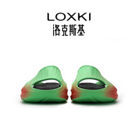 LOXKI（洛克斯基）拖鞋男外穿运动户外室内拖鞋 男女同款 西瓜甜丝丝 45-46