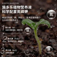 施多乐营养液植物通用型观叶型促花型发财树绿萝玫瑰花卉家用肥料