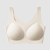 300A无尺码内衣女士无痕文胸美背无钢圈运动抗菌防臭收副乳