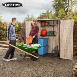 良品生活 lifetime 户外储物柜 立式储藏柜
