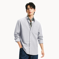 YANXUAN 网易严选 男士休闲牛津纺衬衫 4038270 高级灰 L