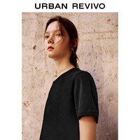 URBAN REVIVO 纯色百搭 女士短袖T恤