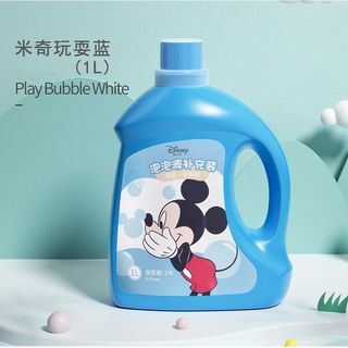 迪士尼泡泡液吹泡泡补充液电动泡泡机儿童无毒五彩泡泡水