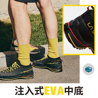 LA SPORTIVA徒步鞋户外休闲鞋轻量徒步接近鞋登山鞋针织款 TX2 EVO 男款-黑/黄（拍大1码） 46