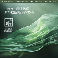 蕉下透气防晒口罩护眼角防晒防紫外线开车户外骑行原纱凉感面纱 【网眼强透气】慕云绿