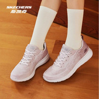 斯凯奇outlets2025春夏女款运动鞋EVA大底轻质舒适时尚百搭 黑色/BLK 37