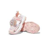 Snoffy斯纳菲女童凉鞋2024夏季儿童溯溪鞋踩水透气运动凉鞋 防滑轻盈鞋底 25码