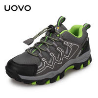 UOVO男童运动鞋2025春秋季儿童户外小大童鞋子小童鞋透气 军蓝 30码