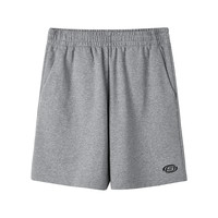 斯凯奇outlets2024男子吸湿速干凉感短裤休闲舒适跑步运动裤 中花灰/004F/L224M077