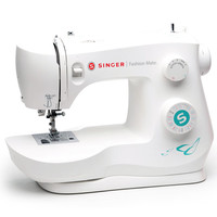 SINGER胜家3337家用多功能电动台式电动缝纫机锁边 3337标配 29种线迹水平旋梭