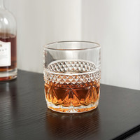 捷克BOHEMIA水晶玻璃威士忌杯洋酒杯中古风烈酒杯家用