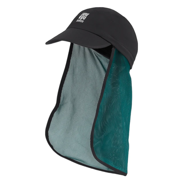 THE NORTH FACE 北面 UNDERCOVER 联名款 越野遮阳帽 8C0B-DIX 深海蓝/宇宙黑拼色 OS