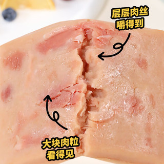 王家渡即食午餐肉独立包装片装儿童早餐三明治火腿片香肠罐头火锅食材 240g（30g*8）*1盒