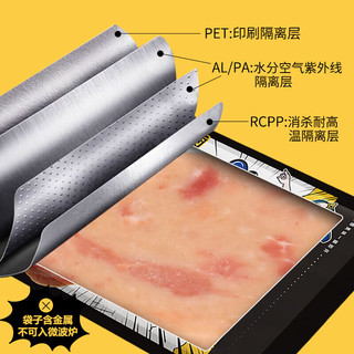 王家渡即食午餐肉独立包装片装儿童早餐三明治火腿片香肠罐头火锅食材 240g（30g*8）*1盒