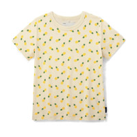 千趣会 SENSHUKAI童装男童女童短袖T恤春夏季打底衫印花条纹清爽儿童T恤 蓝色(星星) 130 cm