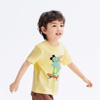 纯棉卡通儿童T恤童装男童短袖上衣2024夏季薄款婴幼宝宝
