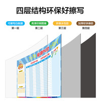 飞博士（Flybook） 印刷企业公司文化墙公告栏通知栏业绩表墙贴龙虎PK榜可擦写可吸磁可尺寸