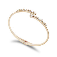 纪梵希（Givenchy）Givenchy/纪梵希 繁花系列仿水晶开口式女士手镯 60568087 金色 